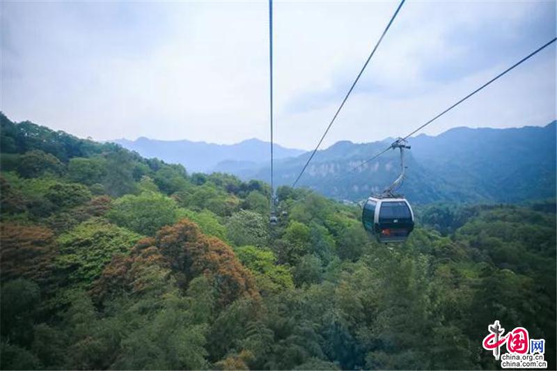 峨眉山:新万年索道4月5日开启 全长1433米(图)