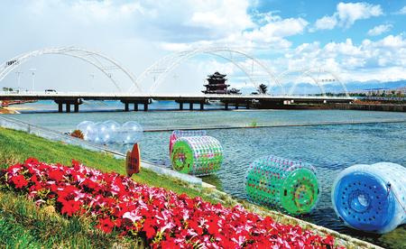 清流荡漾润雄关——嘉峪关市推进生态水系建设走笔