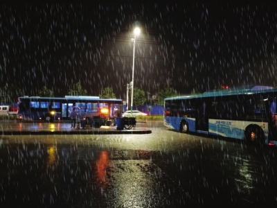  昨夜金城暴雨来袭 最大降水量在青白石气象部门发布地质灾害气象风险预警