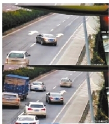 兰州：高速公路上倒车 这司机胆子真大