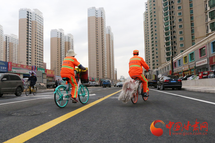 兰州雁滩S633#道路一期工程建成通行（图）