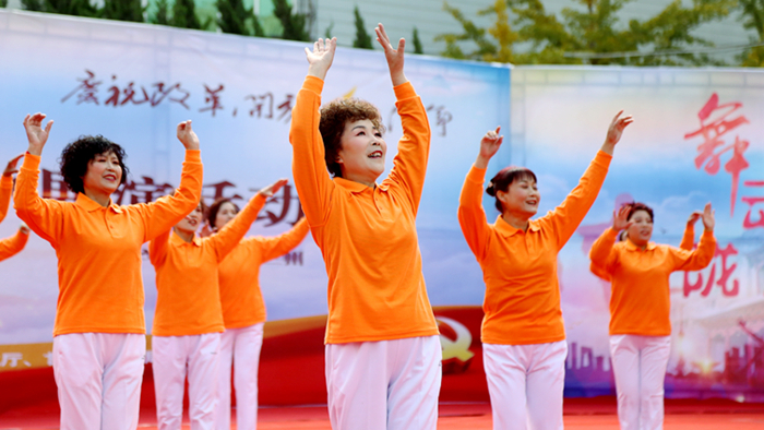 舞动陇原—— 甘肃省广场舞展演活动在兰州举办（组图）