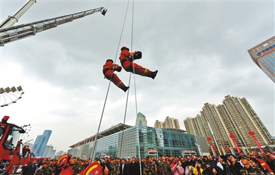 全民参与，防治火灾公益宣传活动启动