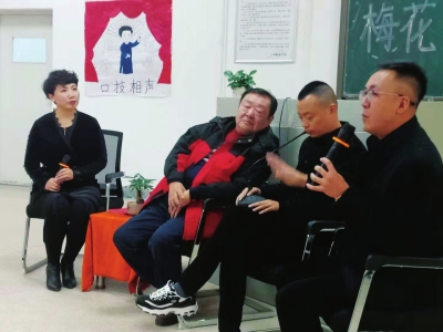 王庆新做客金城文化沙龙 讲述口技的千年故事
