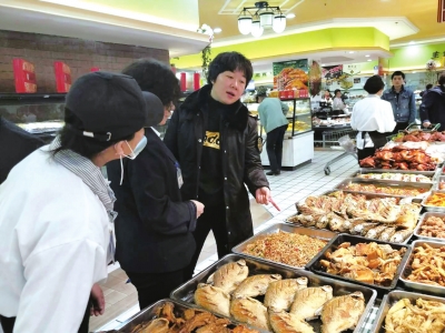 兰州市食药监局检查节前食品市场