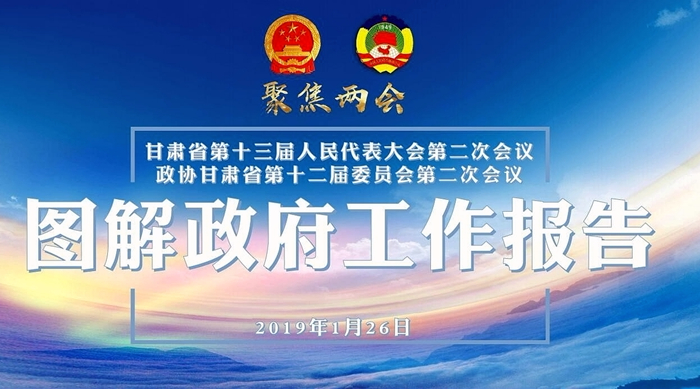 【聚焦2019甘肃两会】图解政府工作报告