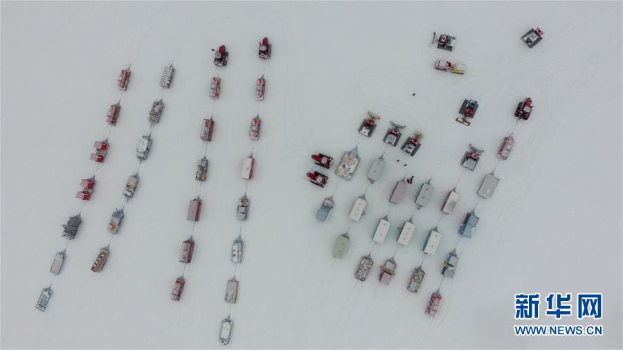 （第35次南极科考·图文互动）（3）南极科考内陆队顺利回到中山站