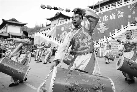 兰州市第十七届春节文化庙会在兰州金城关、水车园等地举行