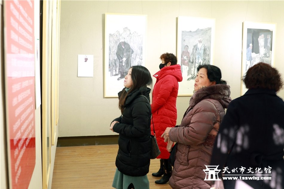 时代丹青中国画博士十二人作品邀请展在天水隆重开幕