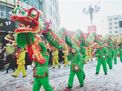 社火迎春丨兰州市皋兰县社火进城迎春（图）