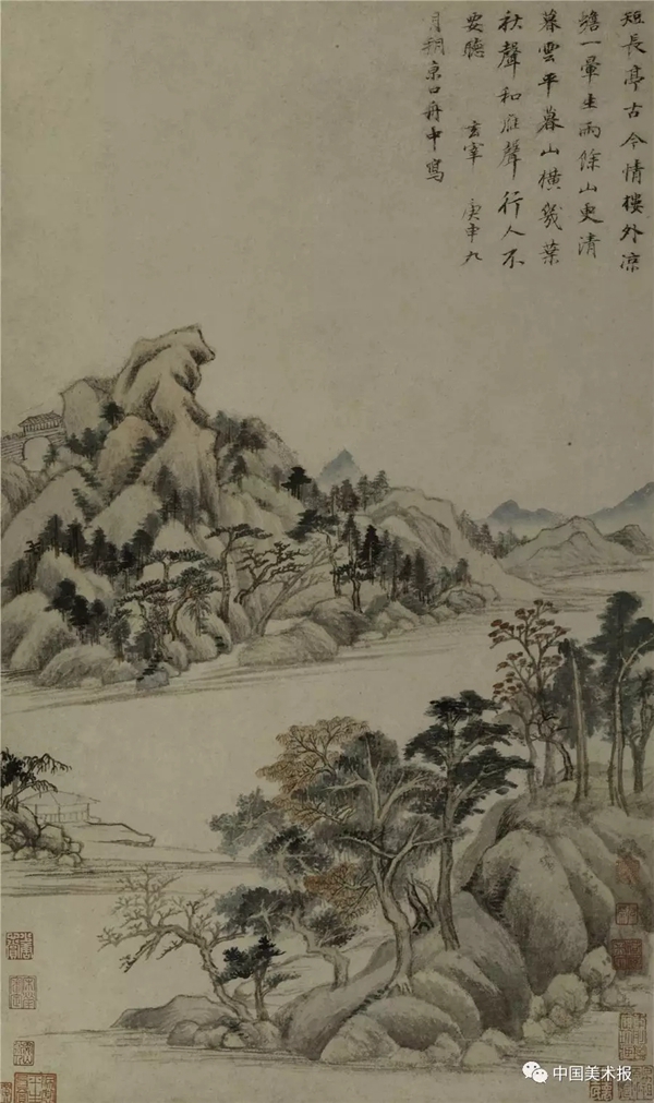 透过琴棋书画观品味董其昌《秋兴八景》图册