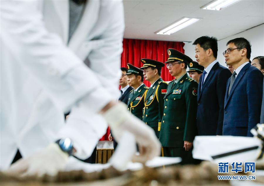 （国际）（12）第六批在韩中国人民志愿军烈士遗骸装殓仪式举行