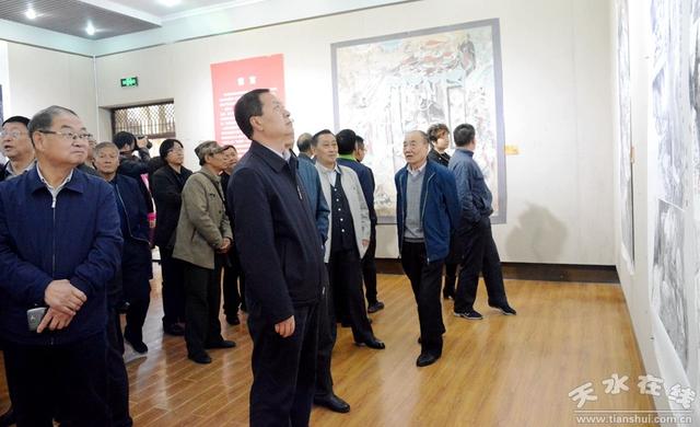 “丝路行”——中国画学术邀请巡回展（天水站）开展