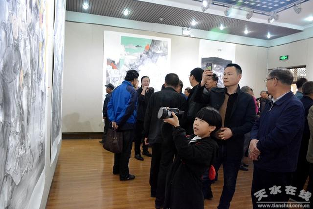 “丝路行”——中国画学术邀请巡回展（天水站）开展