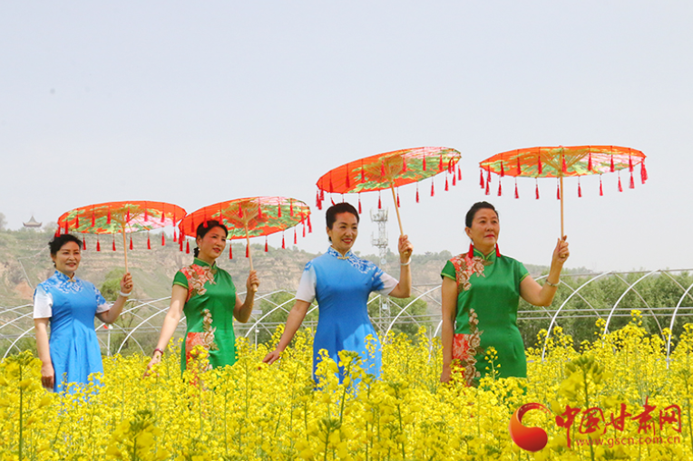 临夏市乡村振兴金色草花节今日启幕（组图）