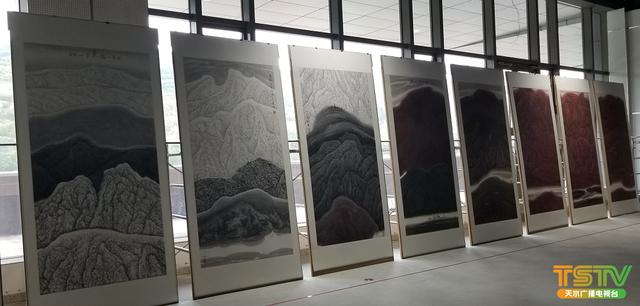 刘万年西藏山水画《神山圣水图》画展开展