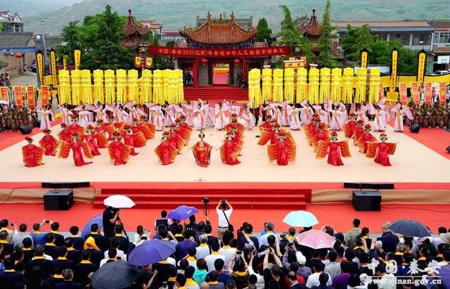 秦安县2019(己亥)年祭祀中华人文始祖女娲典礼隆重举行