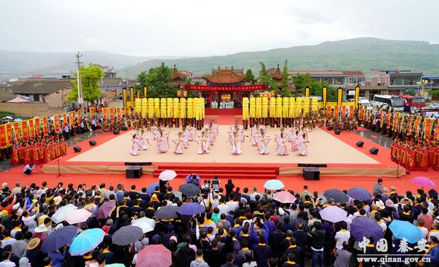 秦安县2019(己亥)年祭祀中华人文始祖女娲典礼隆重举行