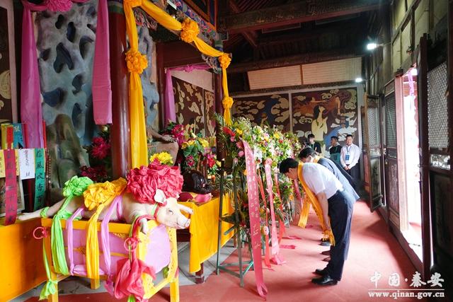 秦安县2019(己亥)年祭祀中华人文始祖女娲典礼隆重举行