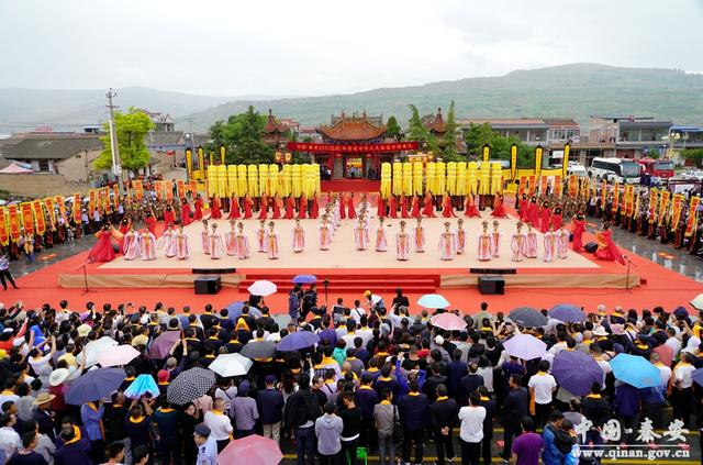 秦安县2019(己亥)年祭祀中华人文始祖女娲典礼隆重举行