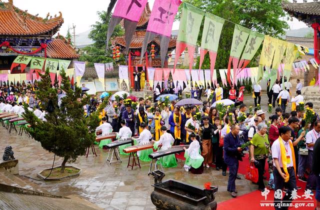 秦安县2019(己亥)年祭祀中华人文始祖女娲典礼隆重举行