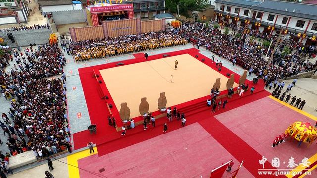 秦安县2019(己亥)年祭祀中华人文始祖女娲典礼隆重举行