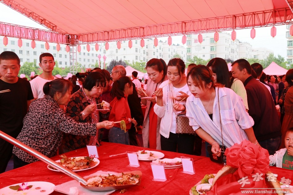 清水县举办2019年轩辕文化旅游节美食厨艺大赛(图)