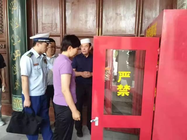 甘肃省文物局局长马玉萍带队到天水市督查文物消防安全工作