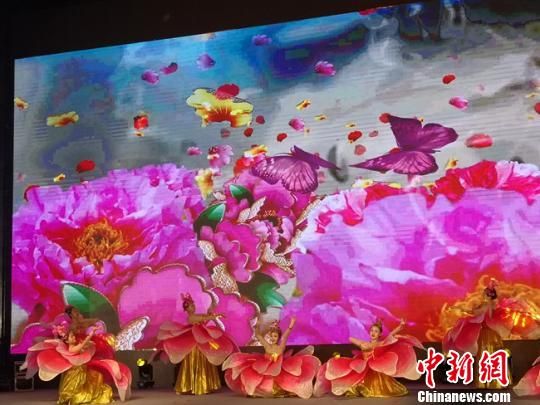 图为开幕式舞蹈表演。 杨娜 摄 图为开幕式舞蹈表演。 杨娜 摄