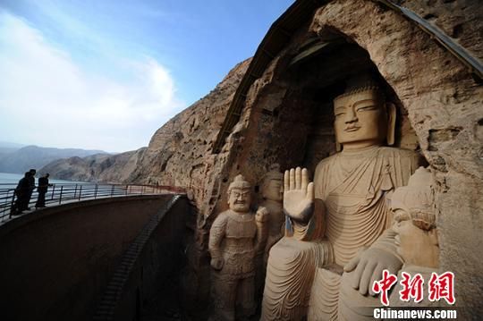 图为被称为“中国石窟鼻祖”的甘肃武威市天梯山石窟。(资料图) 杨艳敏 摄 图为被称为“中国石窟鼻祖”的甘肃武威市天梯山石窟。(资料图) 杨艳敏 摄