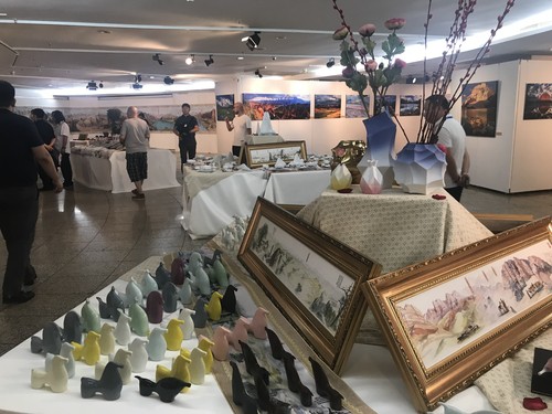 “天山画卷·丝路昌吉”展在京举办 微信图片_20190904105207