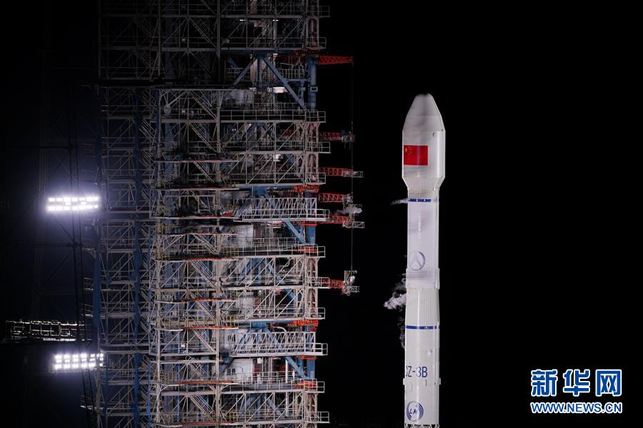(图文互动)(1)我国成功发射两颗北斗三号卫星 北斗系统“一箭双星”