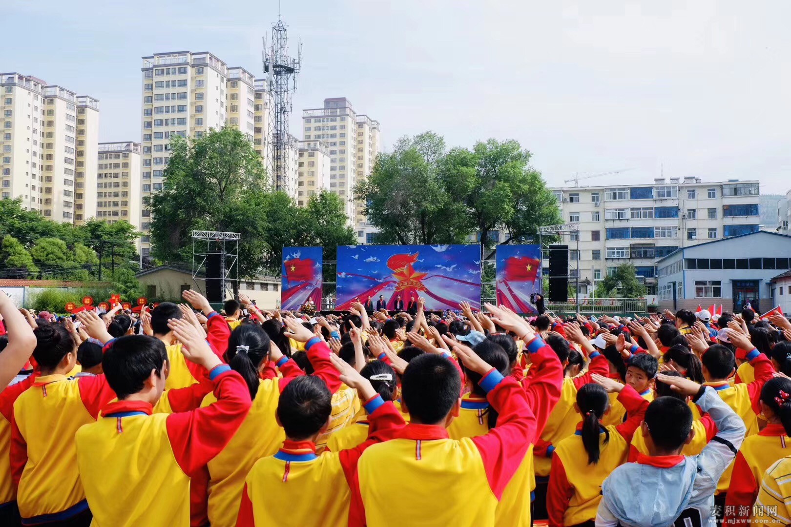 习近平总书记致中国少年先锋队建队70周年的贺信在麦积区引起强烈反响