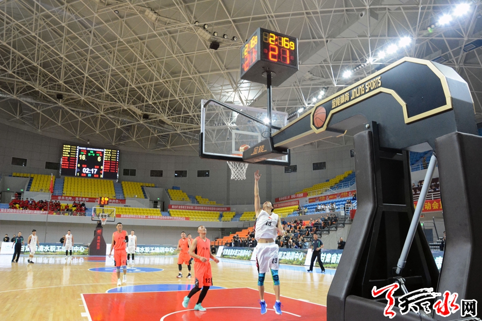 甘肃省第二届全民健身运动会篮球比赛开幕