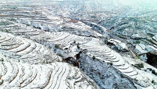 银装素裹！定西迎来深秋瑞雪