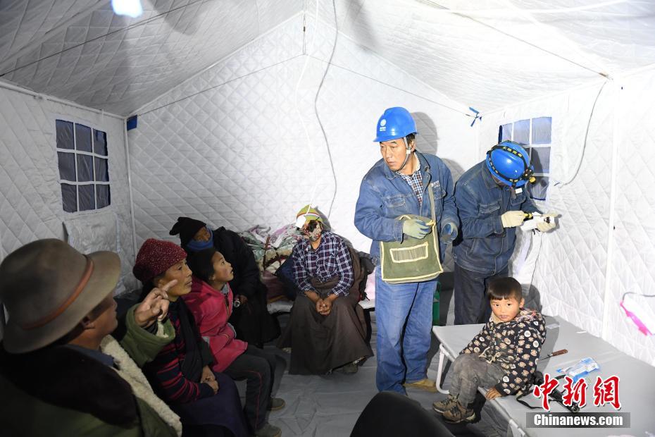 甘肃夏河5.7级地震震中：民众已集中安置