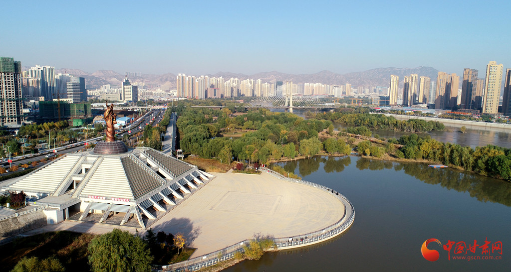 金秋|兰州湿地：黄河之滨山水美 芦花飞絮雁栖息(高清组图)