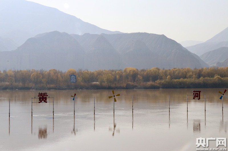 【美丽中国·网络媒体生态文明行】甘肃永靖：太极岛，黄河边的“高原小江南”