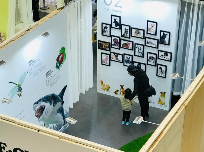 观众们参观本次展览。主办方供图 点击进入下一页