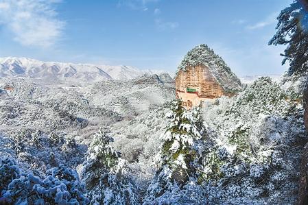 麦积雪韵（图）