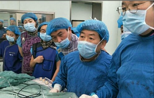 天水市第一人民医院完成冠状动脉旋磨术