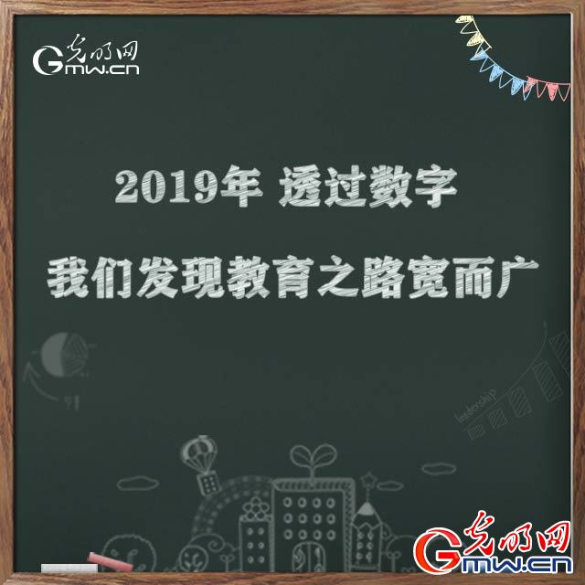 2019年,透过数字我们发现教育之路宽而广 2019年,透过数字我们发现教育之路宽而广