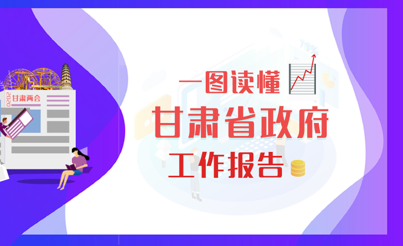 甘肃两会|2020甘肃怎么干?政府工作报告,一图读懂!