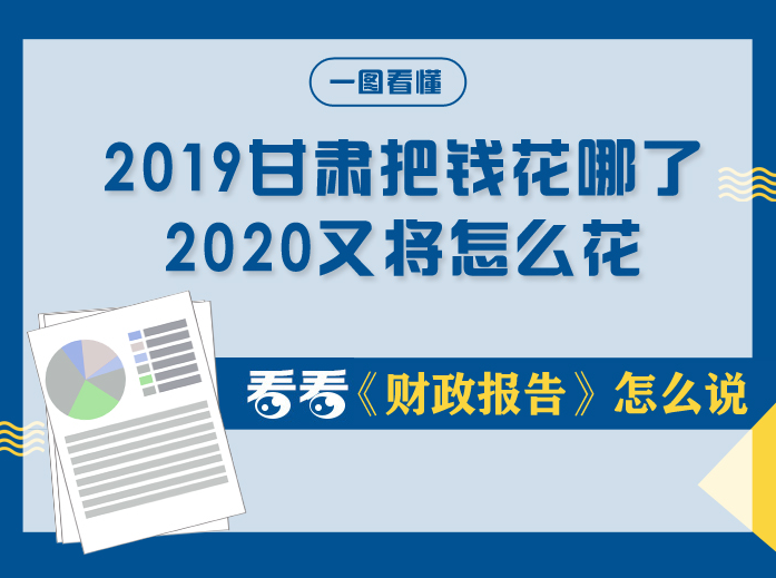 甘肃两会丨2019年甘肃把钱花哪了？2020年又将怎么花？