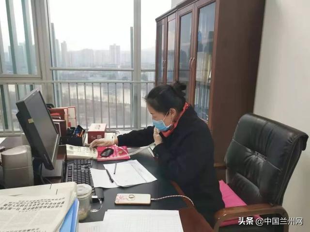 疫情防控.兰州市妇联党员志愿服务在行动