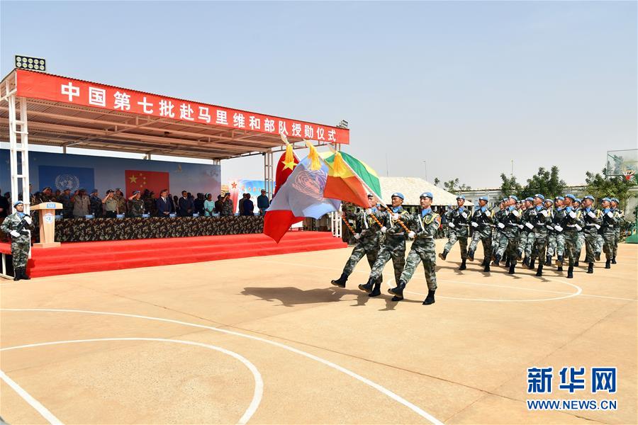 (国际·图文互动)(2)中国413名维和官兵被联合国授予“和平荣誉勋章”