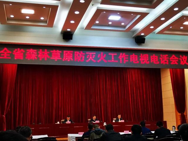 甘肃省召开电视电话会议部署全省森林草原防灭火工作