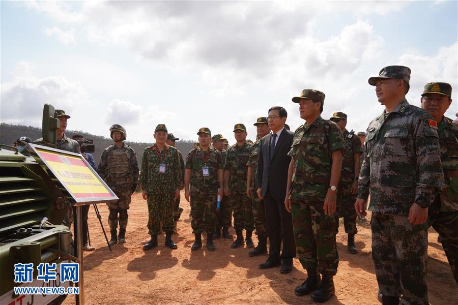 （XHDW·图文互动）“金龙-2020”中柬两军联合训练在柬埔寨开训