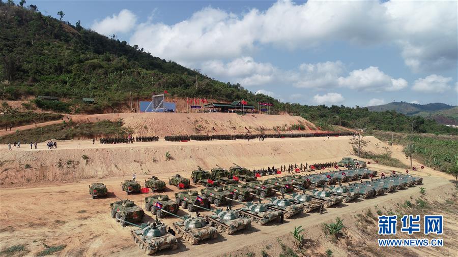 （国际·图文互动）（2）“金龙-2020”中柬两军联合训练在柬埔寨开训