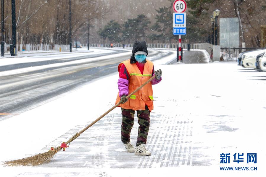 （环境）（4）吉林省多地迎春雪